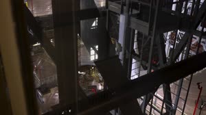 Artemis I - Rollout for WDR #2 - Elevator Shot