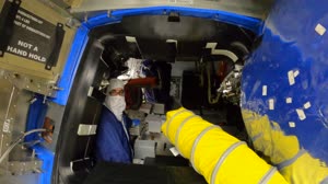 Artemis I Inside Orion Capsule