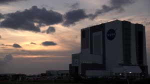 Artemis I Rollout for Launch -- BROLL