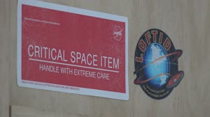 LOFTID Spacecraft Uncrating