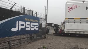 JPSS-2 Spacecraft Arrival and Offload