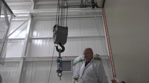 LOFTID Spacecraft Lift RV to Work Stand