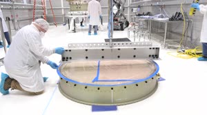 LOFTID Spacecraft PASS-C Adapter Lift and Mate to Stack