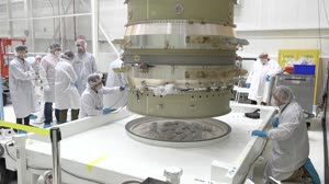 LOFTID Spacecraft Stack Lift and Mate to GTV