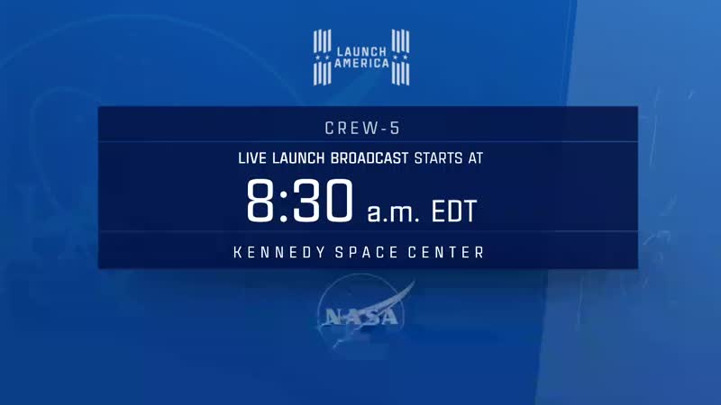 SpaceX Crew-5 Live Launch Coverage