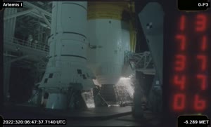 Artemis I Launch From the Mobile Launcher Deck, High Speed Film