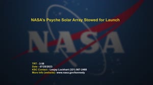 Psyche Solar Array Integration Walkout