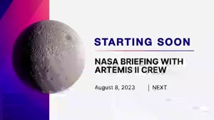 NASA Briefing with Artemis II Crew