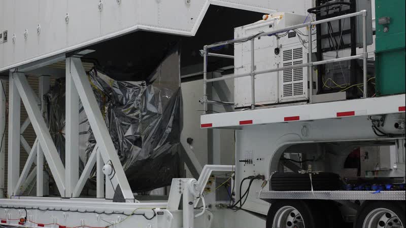 PACE Spacecraft Uncrating