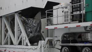 PACE Spacecraft Uncrating