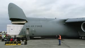 GOES-U Offload and Transport to Astrotech