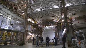 Artemis II Booster Processing
