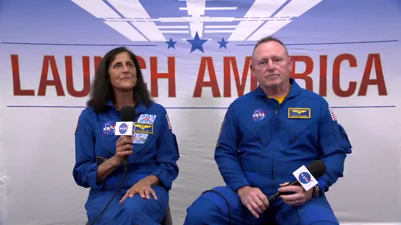 NASA’s Boeing Crew Flight Test Virtual Media Crew Engagement - 720p