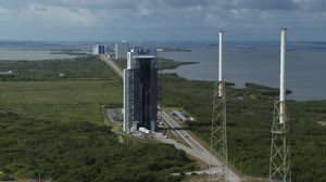 Boeing CFT Rollout for Launch - DRONE