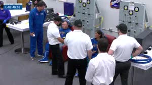 NASAâ€™s Boeing Crew Flight Test Live Launch Coverage - SCRUB (720p)