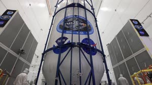 GOES U Satellite Encapsulation