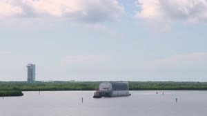 Artemis II Core Stage Arrival