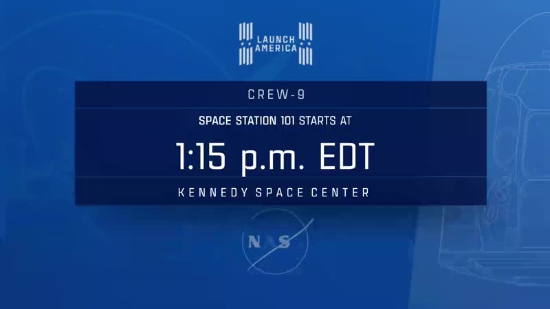 Crew-9: NASA International Space Station and Social Panel - 720p