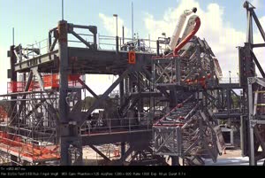 Exploration Upper Stage Umbilical Retract Testing at LETF