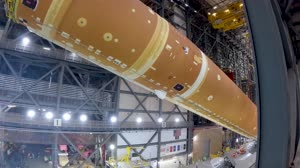 Artemis II Core Stage Move To High Bay 2 - TIMELAPSE