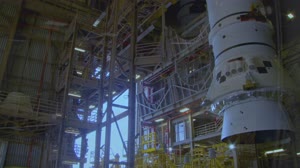 Artemis II Stacking Timelapse