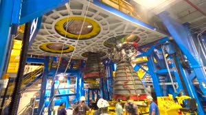 Artemis III RS-25 Engine Processing Timelapse