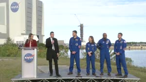 Artemis II Crew Rollout Media Event (720p)