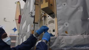 Roman Space Telescope Plaque Install