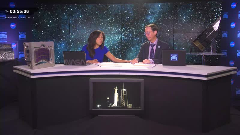 NASA's Nancy Grace Roman Space Telescope Live Launch Coverage - 4K