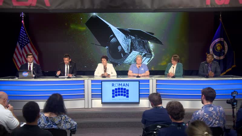 NASA's Nancy Grace Roman Space Telescope Postlaunch News Conference - 4K