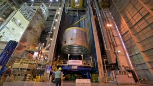 Space Launch System Liquid Oxygen Tank Test Article Manufacturing at NASAâ€™s Michoud Assembly Facility