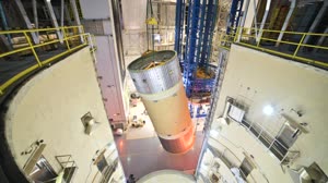 Liquid Oxygen (LOX) Tank Test Article Complete at Michoud Assembly Facility