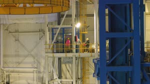 Artemis IV Forward Ring Moves to Vertical Assembly Center