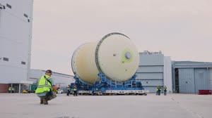 Artemis III Liquid Oxygen Tank Moves to Next Phase of Production