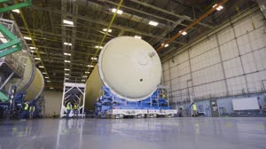 Artemis III Liquid Hydrogen Tank Moves to Next Phase of Production