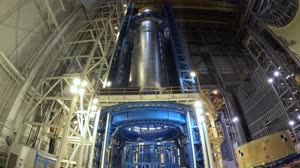 Fourth Liquid Hydrogen Tank for NASAâ€™s Space Launch System Rocket Assembled