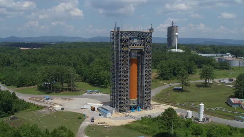 Space Launch System Unmanned Aerial Vehicle Video