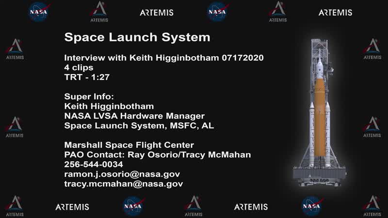 Keith Higginbotham Discusses the Launch Vehicle Stage Adapter for the Space Launch System