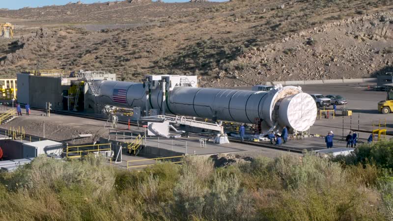 Booster Test for Future Space Launch System Flights 4K