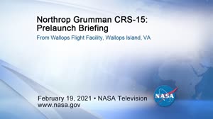 Northrup Grumman CRS-15:  Prelaunch Briefing