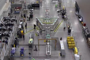 Time-lapse of X-59 Quiet SuperSonic Technology aircraft (May 2019 - June 2021)