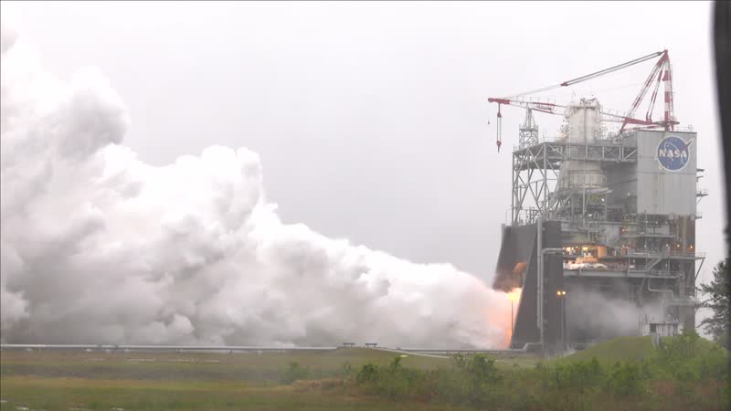 NASA Achieves Testing Milestone with Engines for Initial SLS Missions