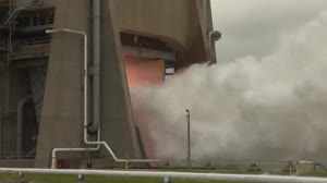 NASA Fires Up Fourth RS-25 Engine Test for Future Artemis Moon Missions