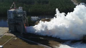 NASA Conducts Second RS-25 Engine Test of Year at Stennis Space Center
