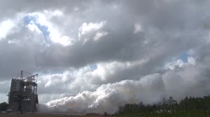 NASA Continues Testing for Redesigned Moon Rocket Engines