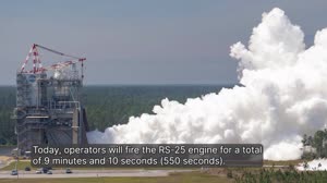 NASA Continues RS-25 Certification Test Series