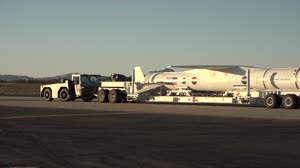 Pegasus ICON Rollout to Hotpad VAFB