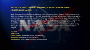 DM-2 Crew Departs Ellington Field