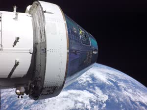 Artemis II Crew Module and Service Module Separation