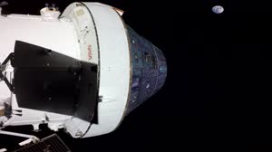 Artemis I Flight Day 5: Orion and Earth